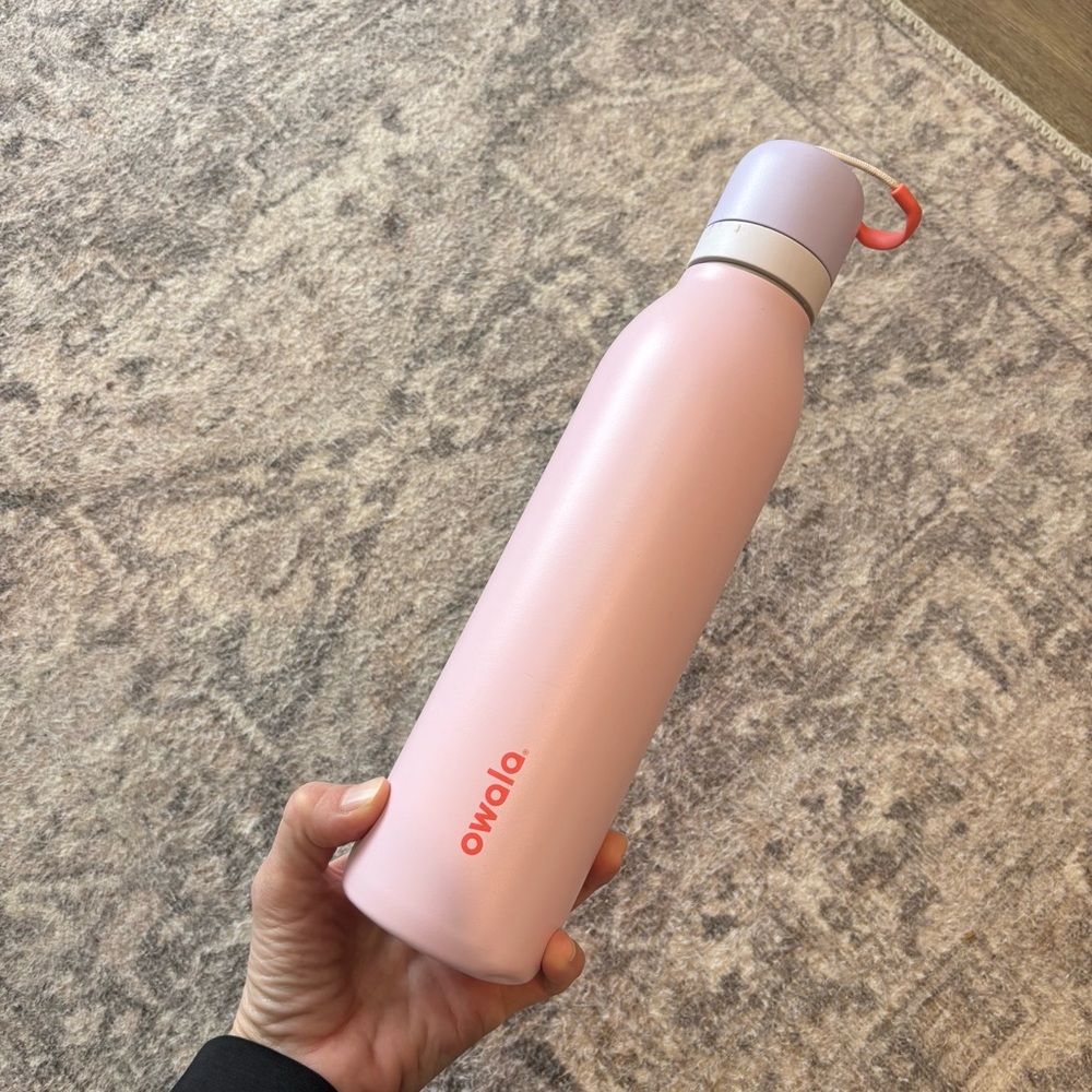 Owala Pink Stainless Steel Water Bottle